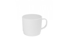 Чашка з полікарбонату біла 230 мл