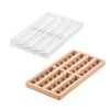 CH016 - KIT BAR VOLTA Набір форм для батончика 128x33 h14 мм, 115x20 h13 мм (8х52 мл)