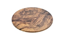 Піднос з меламіну круглий 33 см колір дерева