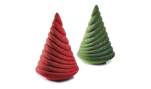 20A3D01 Набір форм для модулювання шоколаду "ялинка"Ø112 h180 mm