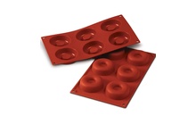 Форма для десерта "пончик" 62 мл х 6 шт. (72х23 мм)