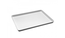 Піднос з меламіну 30х20х2,8 см білий