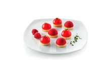 Форма для десерта "полусфера" 20 мл х 15 шт. (d 40 мм)