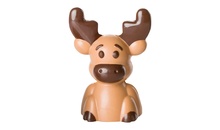 20SR101 Набір форм з магнітами для шоколадних фігурок (2 шт) "Рудольф" 88x56 h 120 мм, 2 шт, 70 г