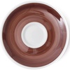 34408 Блюдце espresso 12 см Brown для серій "Verona/Torino/Roma Millecolori Hand Painted"