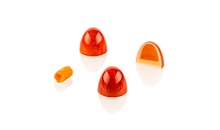 CH030 - KIT DOME 01 Набір форм для праліне Ø26 h22,5  мм (8 мл x 24), силік. форма Ø18 h16 мм (2.5 м