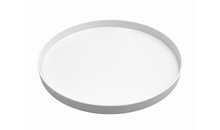 Піднос з меламіну круглий 35 см білий