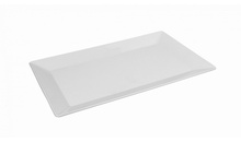 Піднос з полікарбонату 28х18 см білий
