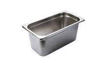 Гастроемкость из нержавейки GN 1/3 h-15 см 5,5 л