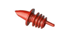 657001 Гейзер пластиковий червоний (низький)