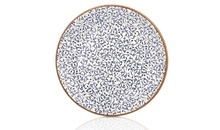 TN-EA-ZT-27-DZ Тарілка кругла 27 см, декор Edera, серія "Tinta"