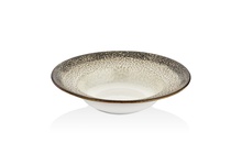 TN-SZ-ZT-27-CK Тарілка для пасти 27 см (500 мл), декор Spazio, серія "Tinta"