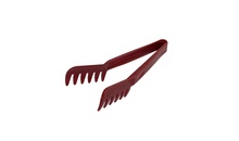 Щипці для спагетті із полікарбонату червоні 22 см