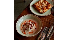 TN-RM-FL-21-CK Тарілка глибока 21 см (800 мл), декор Rome, серія "Tinta"