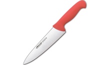 292122 Ніж кухарський 200 мм серія "2900" червоний