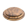 Піднос з меламіну круглий 33 см колір дерева