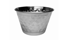 Соусник рильєфний з нержавіючої сталі 360 мл