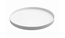 Піднос з меламіну круглий 30 см білий