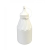 Пляшечка біла для соусу з носиком та ковпачком 250 мл