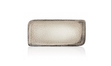 TN-SZ-AR-38-DT Блюдо прямокутне 35х16 см (діагональ 38 см), декор Spazio, серія "Tinta"