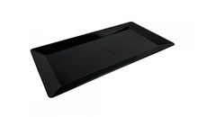 Піднос з полікарбонату 28х18 см чорний