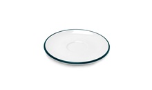 34629 Блюдце espresso 12 см Pennellessa Green rims для серій "Verona", "Torino"