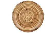 HA-VT-ZT-21-DZ Тарілка кругла 21 см,  колір коричневий (Vintage), серія "Harmony"