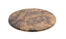 Піднос з меламіну круглий 38 см колір дерева