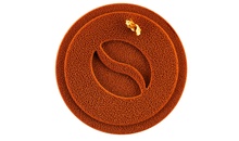 MINI COFFEE DECOR Силіконовий килимок "MINI COFFEE" Ø 60 мм, h 2мм, 6 шт х 3,6 мл
