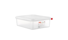 03032 Ємність для зберігання з кришкою 1/2 - 325x265x65 мм з поліпропілену 3,8 л