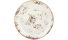 HA-EL-ZT-19-DZ Тарілка кругла 19 см, колір білий (Elegance), серія "Harmony"