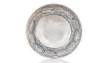 RUG-ZT-25-CK Тарілка для пасти з піднятим бортом 25 см (400 мл), серія "Rug"