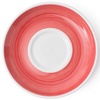 Блюдце Millecolori Hand Painted Red 14,5 см для серий "Verona/Torino/Bari/Palermo"