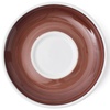 34416 Блюдце 14,5 см Brown для серій "Verona/Torino/Bari/Palermo Millecolori Hand Painted"
