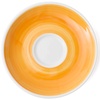 Блюдце espresso 12 см Yellow для серий "Verona/Torino/Roma Millecolori Hand Painted"