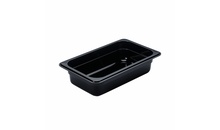 Гастроемкость из поликарбоната GN 1/4 h-6,5 см 1,7 л черная