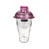 Смесительный стакан 720 мл прозрачный с розовой крышкой