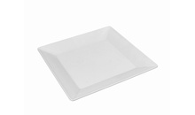 Поднос из поликарбоната 18х18 см белый