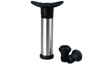 Помпа с двумя вакуумными пробками