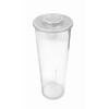 Склянка ЕКО з поліпропілену прозора 1000+ мл